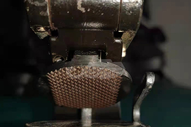 干冰清洗雙向拉伸TDO鏈鋏，原位清洗，不用拆卸